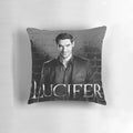 "Lucifer Morningstar Pillow - Soft, Comfortable Cushion for Fans of the TV Series"