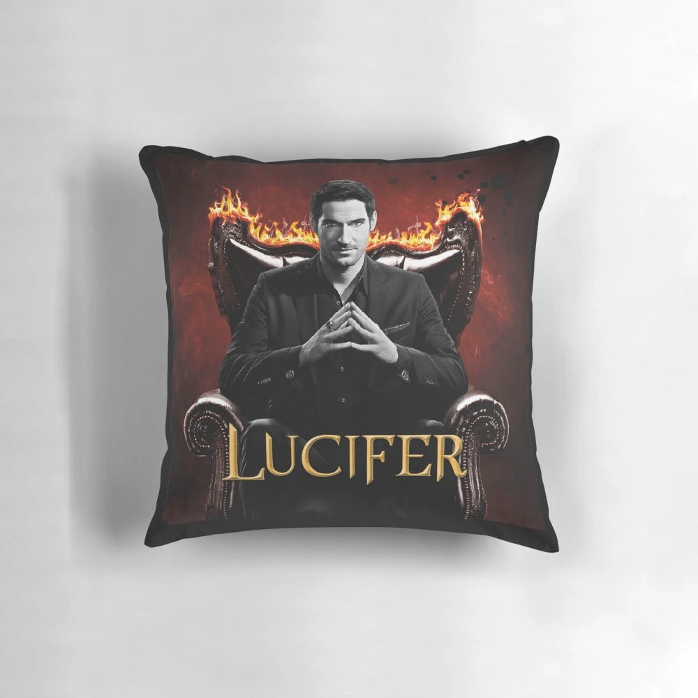 Lucifer Morningstar TV Series Pillow - Angelic Devil of Los Angeles