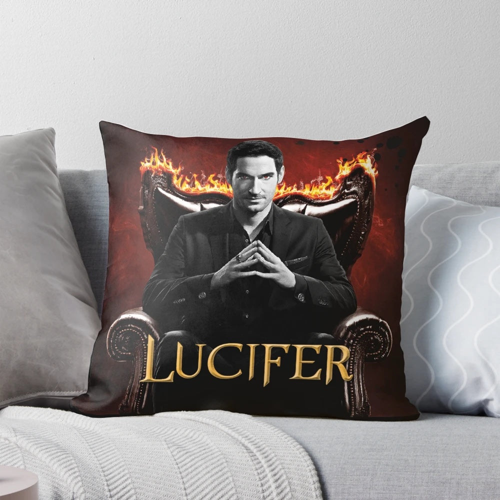 Lucifer Morningstar TV Series Pillow - Angelic Devil of Los Angeles
