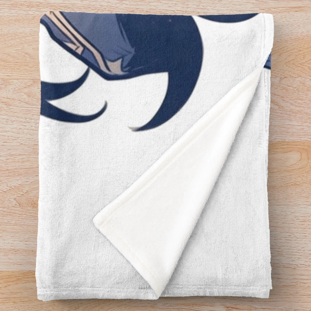 Lucina Portrait Plush Blanket, featuring a cozy and stylish anime-inspired design