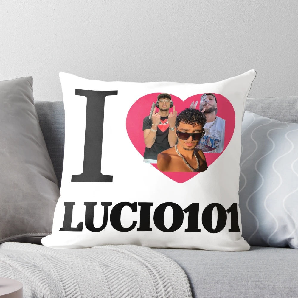 Lucio101 German Rapper Pillow - Stylish Decor for Hip Hop Fans
