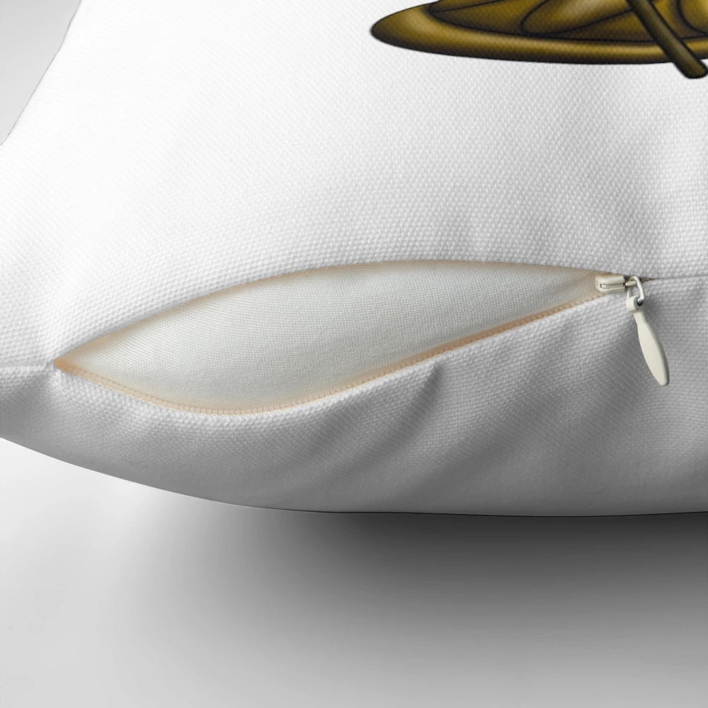Lumiere 'Be Our Guest' Disney Inspired Decorative Pillow
