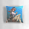 Lupusregina anime character pillow, a soft and decorative cushion for home or office