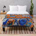 Soft and plush B N E L L 2.0 blanket for a cozy and comfortable living space