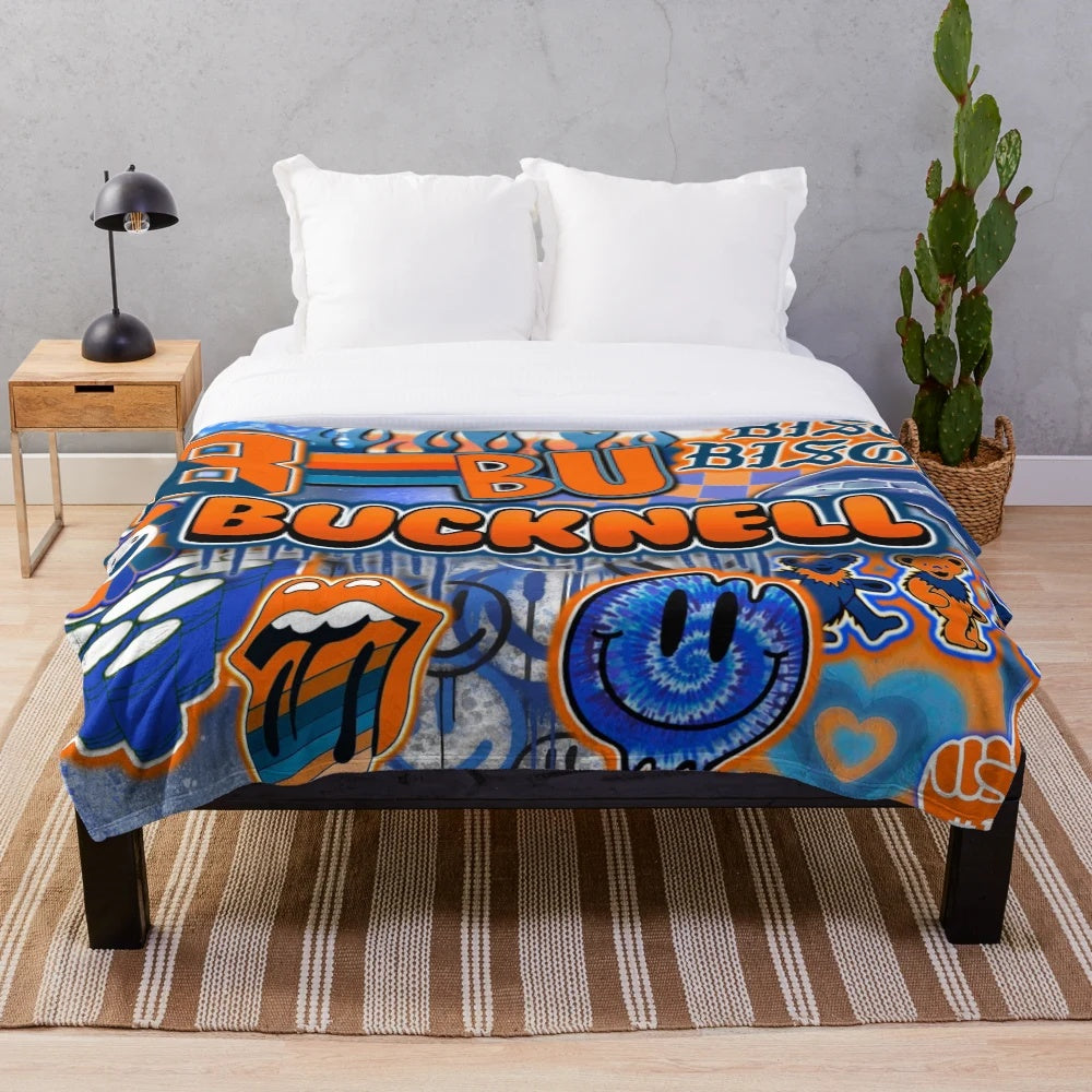 Soft and plush B N E L L 2.0 blanket for a cozy and comfortable living space