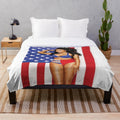 Nicki Minaj Barbz Plush Blanket with Soft, Cozy Fabric