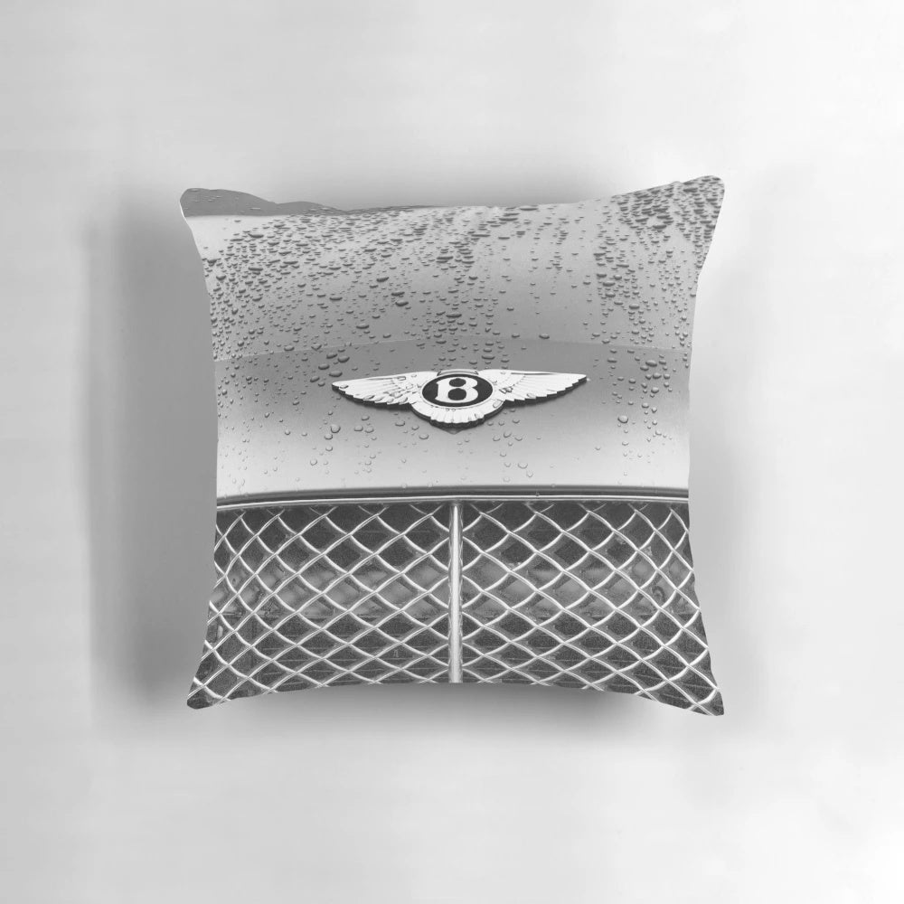 Bentley Grill Pillow, a stylish car-themed home accessory for Bentley super car fans