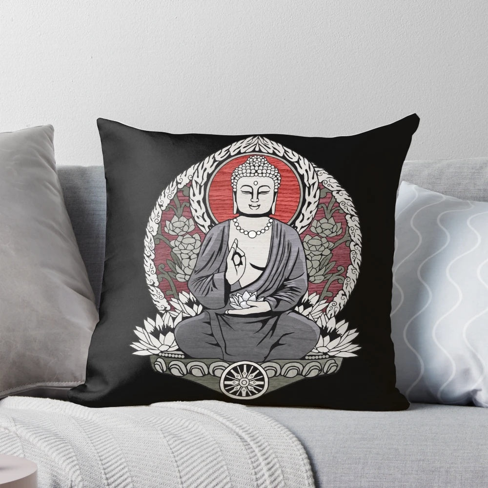 Soft, high-quality Buddha pillow for peaceful meditation and yoga practice