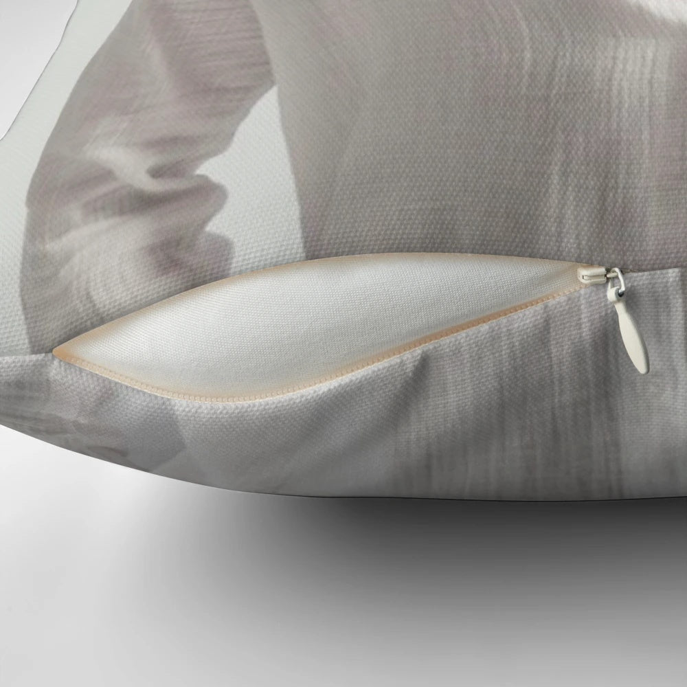 Soft and plush Can Yaman-themed decorative pillow for home decor