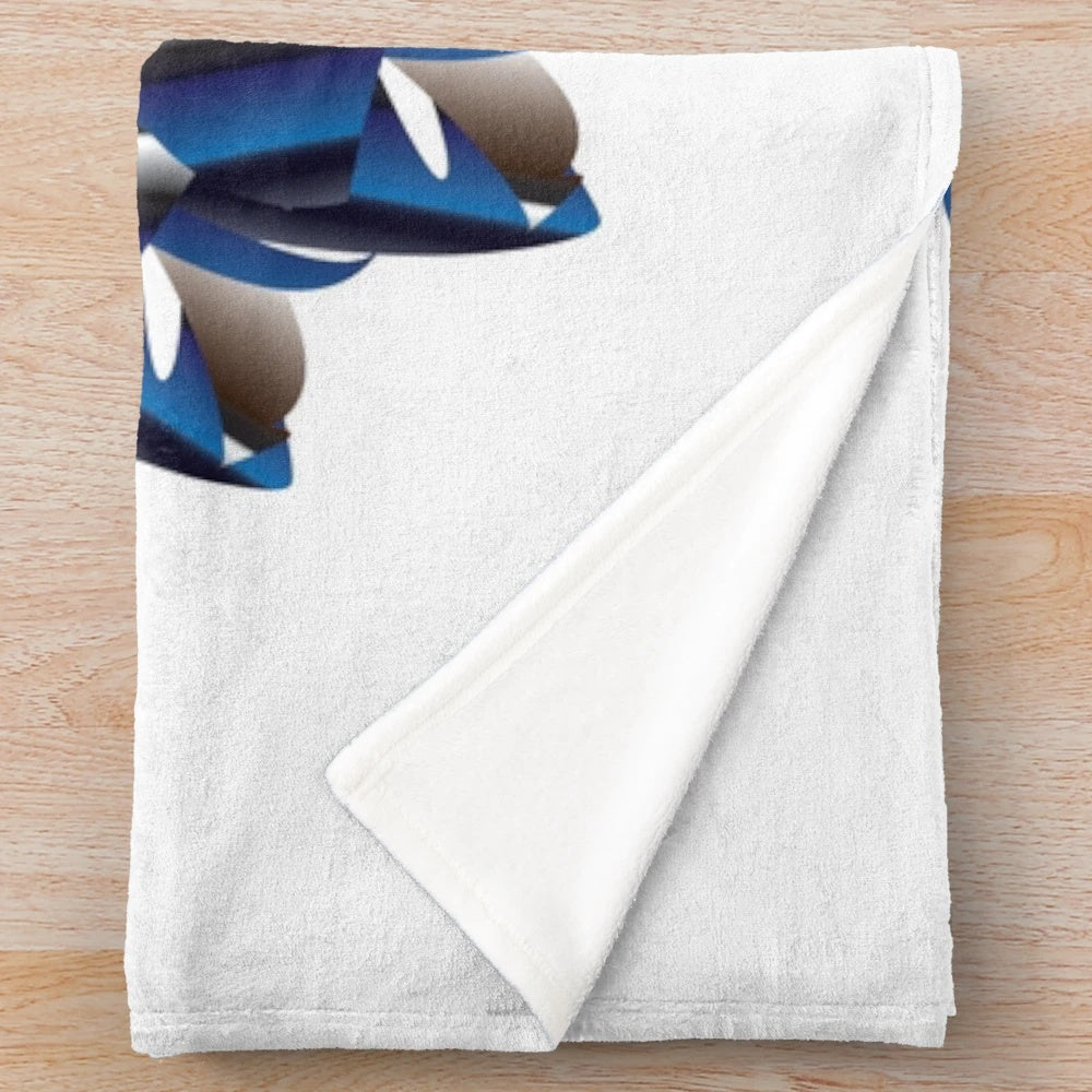 Luxurious Designer Plush Blanket with Vibrant Pattern