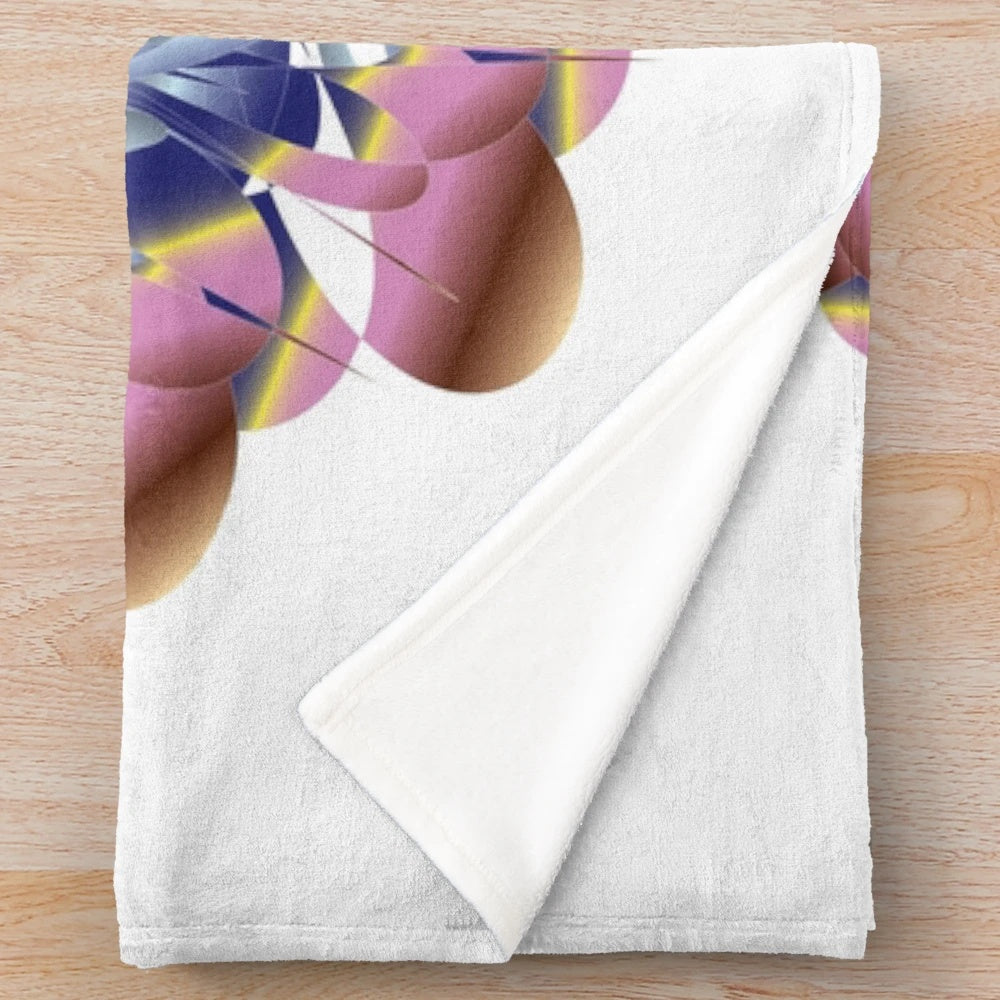 Soft and stylish designer's plush blanket
