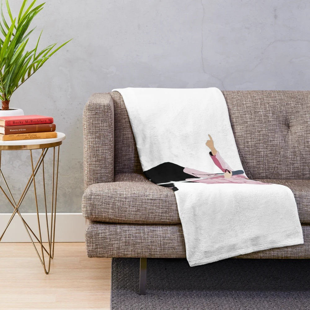 Soft and cozy Elvis Presley inspired plush blanket