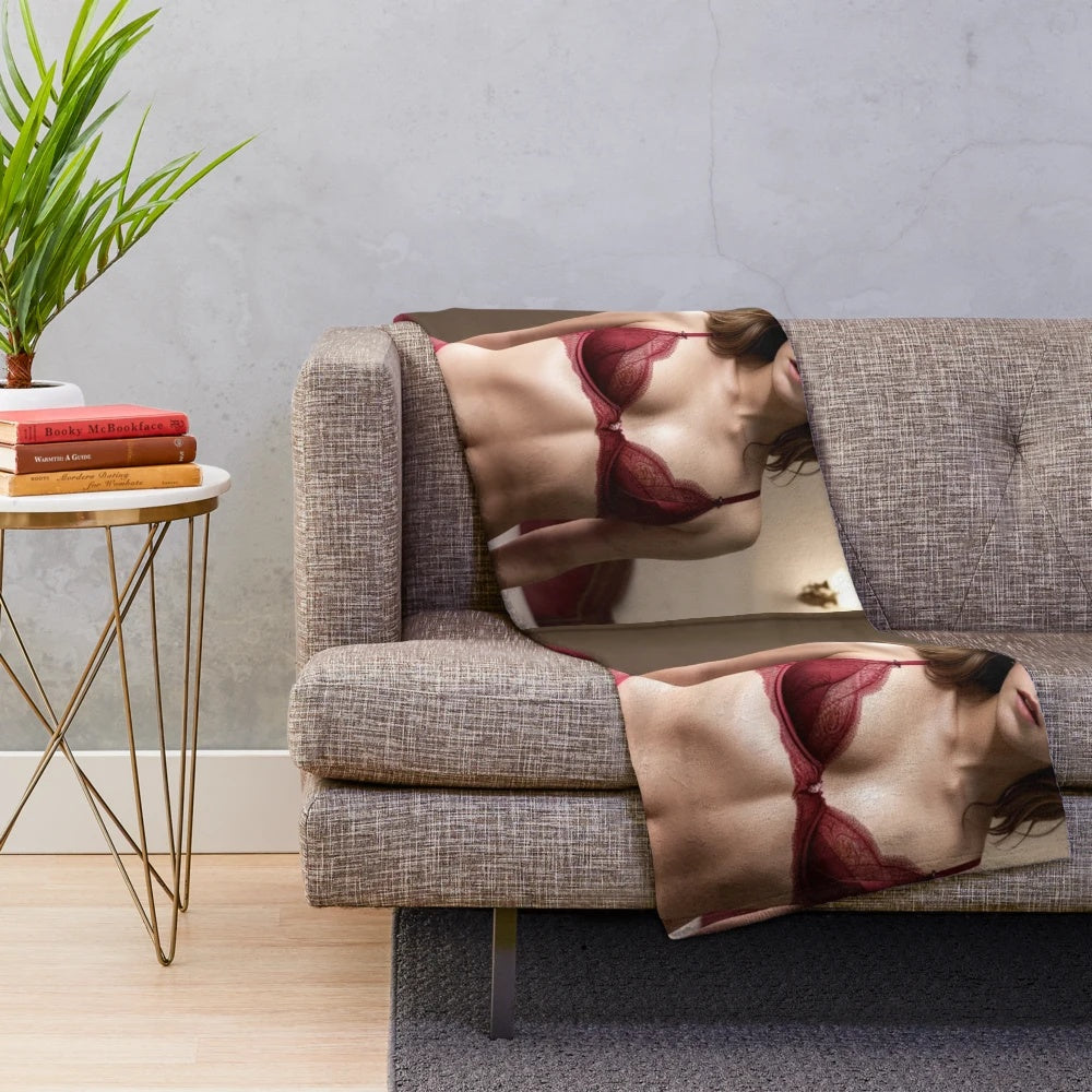 Emma Watson Inspired Plush Blanket