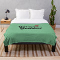 Lush floral pattern plush blanket for a nature-inspired home