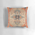 Mohtashan Kashan Persian Rug Inspired Decorative Pillow