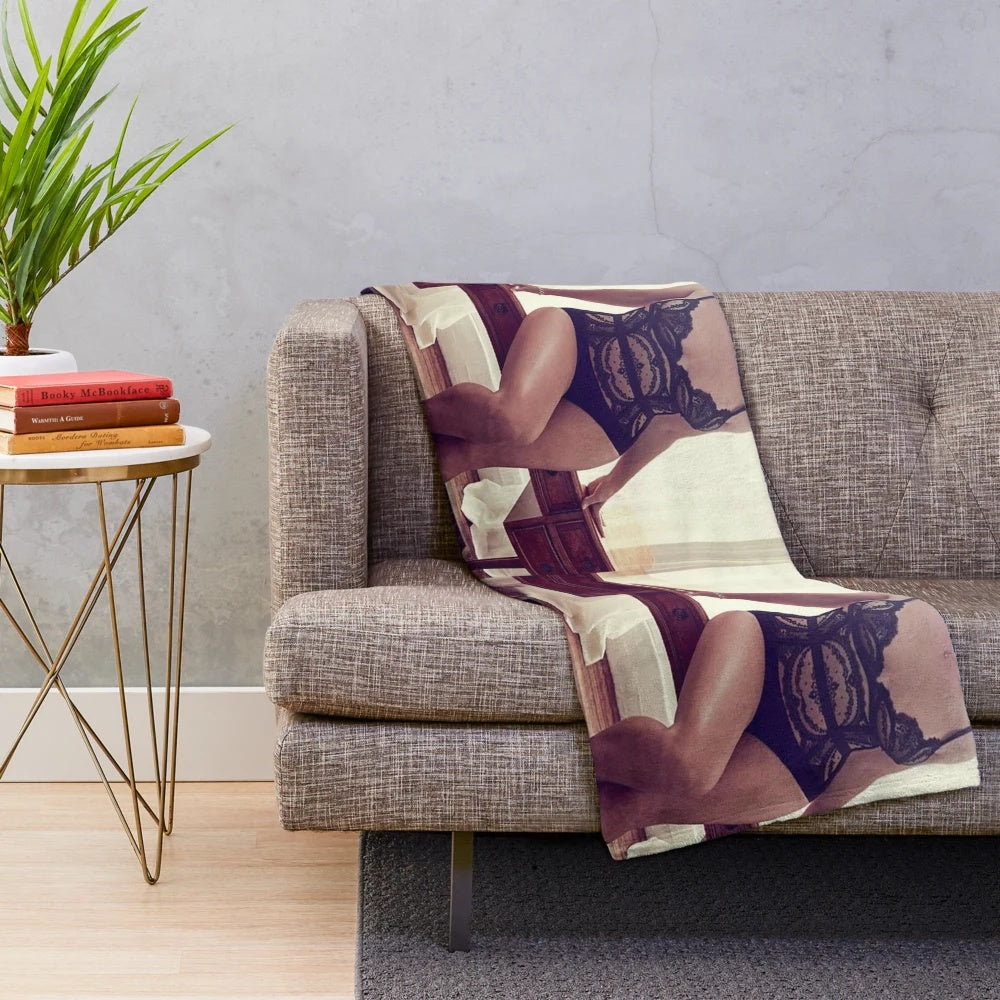 Kate Winslet inspired plush blanket