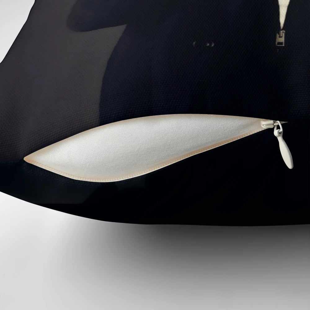 King-sized pillow with a soft, plush design for comfortable and restful sleep.