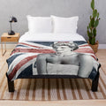 Lady Diana Inspired Plush Blanket