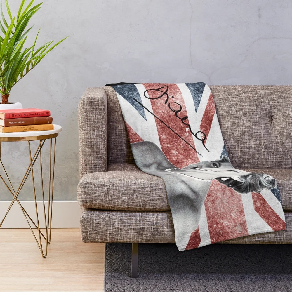 Lady Diana Inspired Plush Blanket