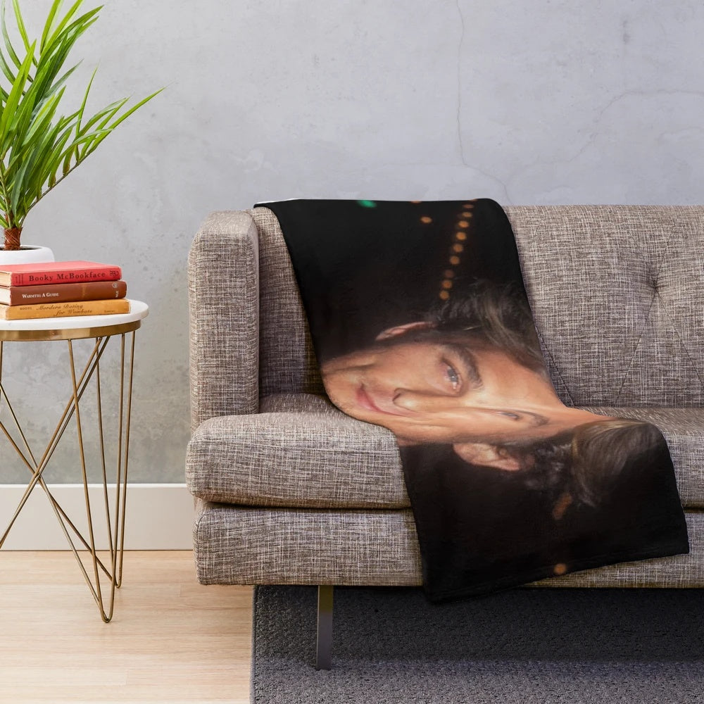 Soft and cozy plush blanket featuring Matthew McConaughey