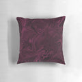 Burgundy abstract modern contemporary throw pillow for home decor