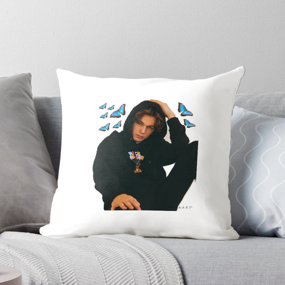 Soft and cozy Nick Austin-designed pillow for a stylish home