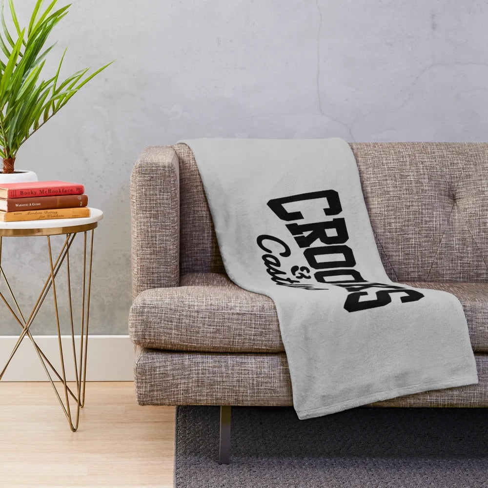 Soft and cozy plush blanket for home decor