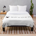 Luxurious plush blanket with a cozy, soft feel