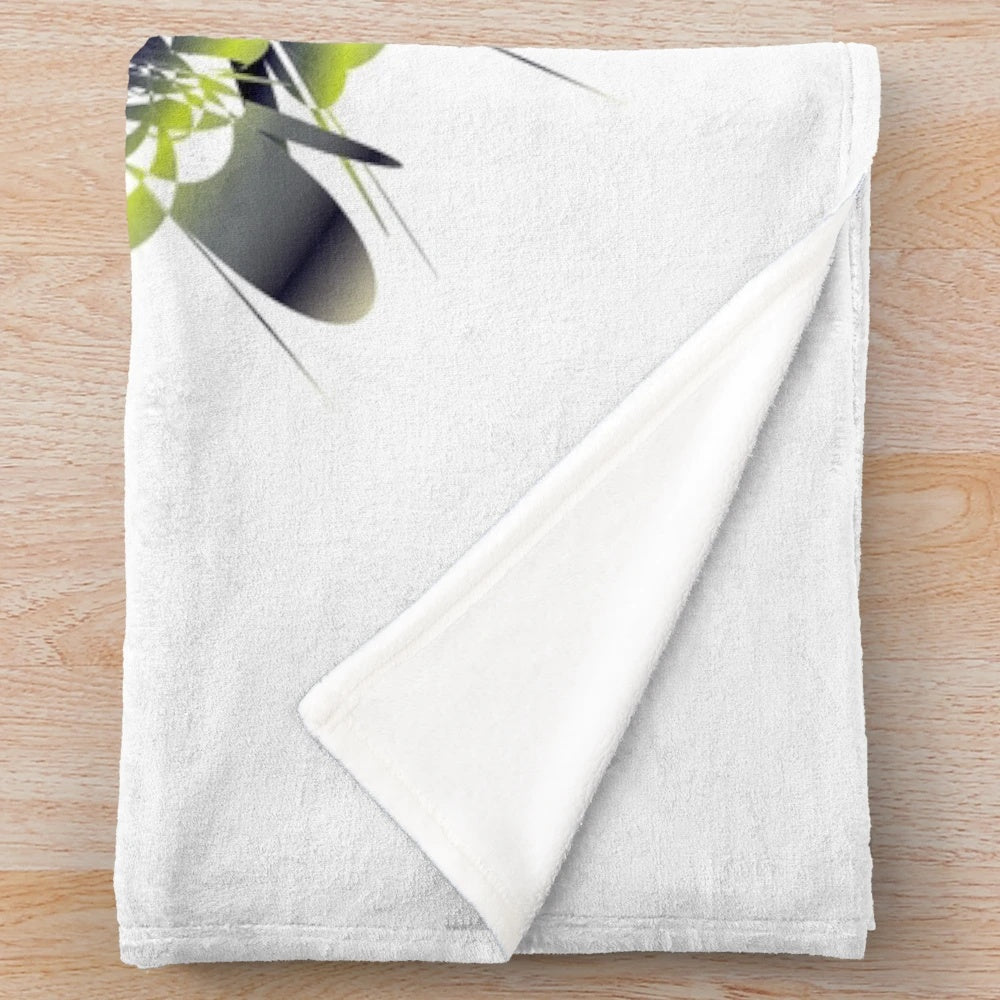 Plush designer blanket in vibrant colors and patterns