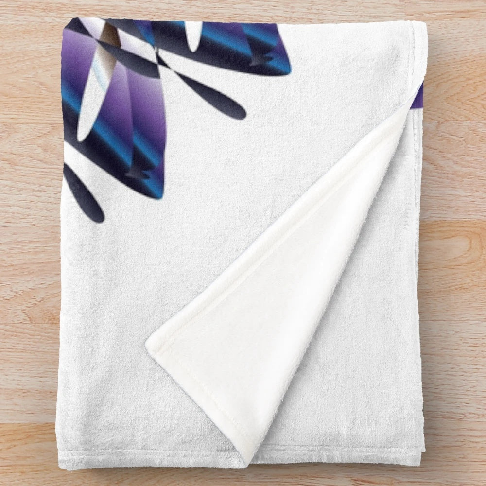 Soft and cozy premium plush blanket with a stylish designer pattern