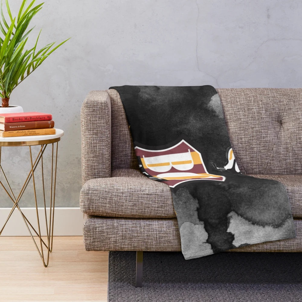 Plush blanket in a soft and cozy design for comfortable home decor