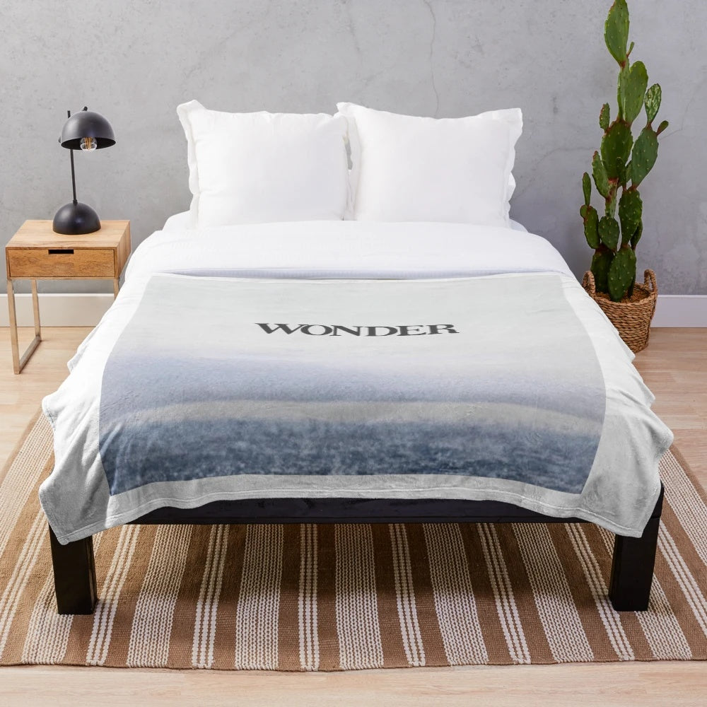 Soft and plush wonder blanket for a comfortable and relaxing experience