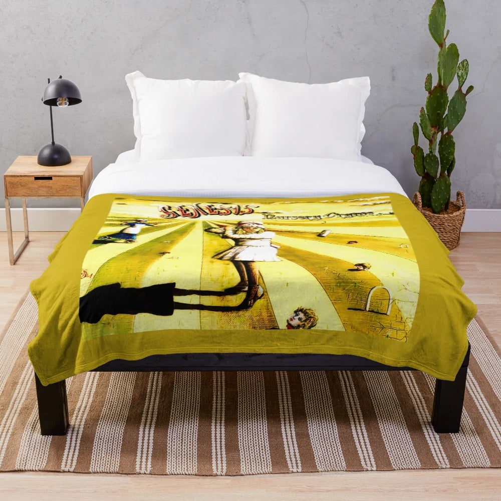 Soft and plush blanket for comfortable relaxation