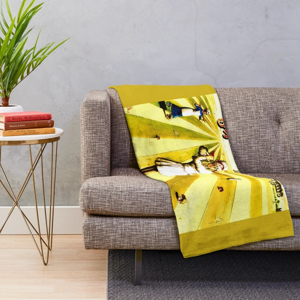 Soft and plush blanket for comfortable relaxation