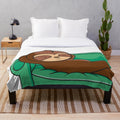 Soft and cozy plush blanket for comfortable relaxation