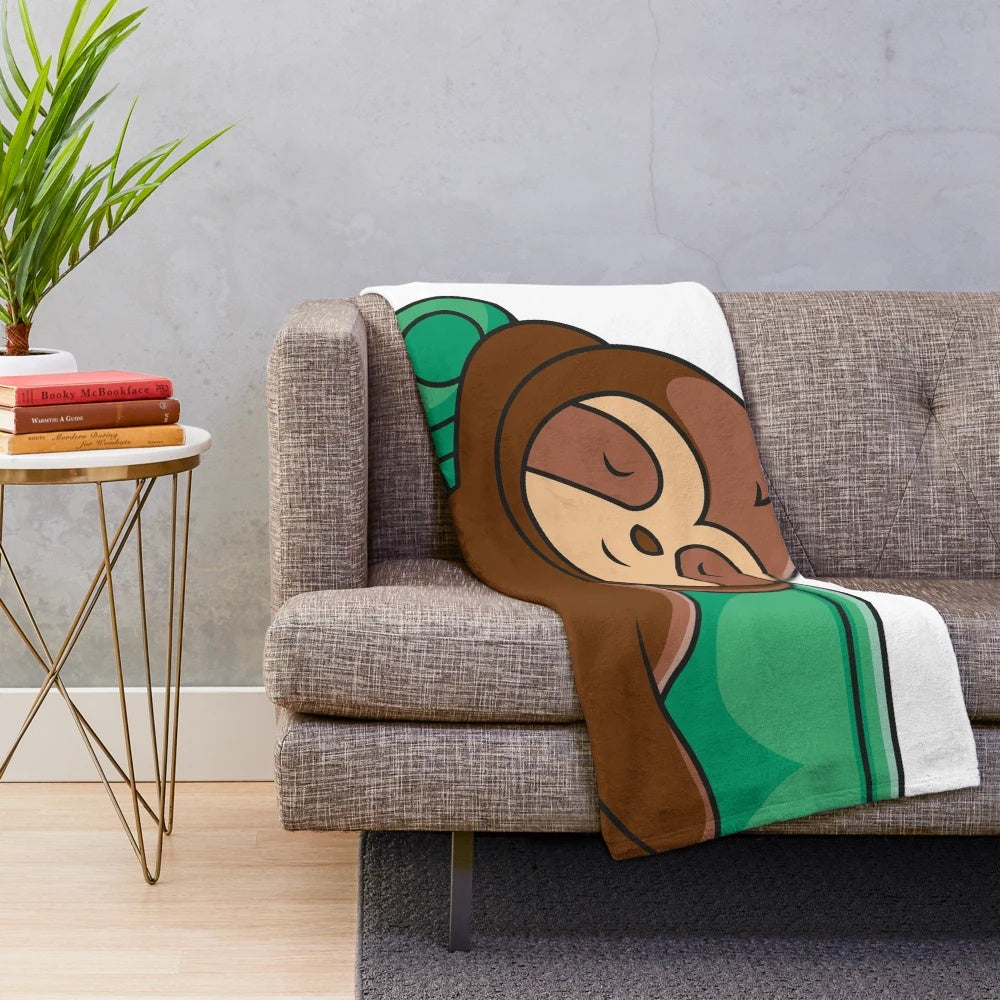 Soft and cozy plush blanket for comfortable relaxation