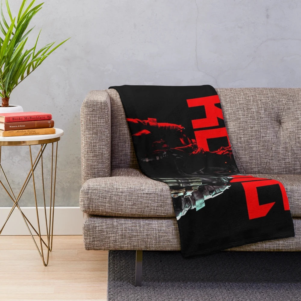 Soft and Cozy Red Plush Blanket