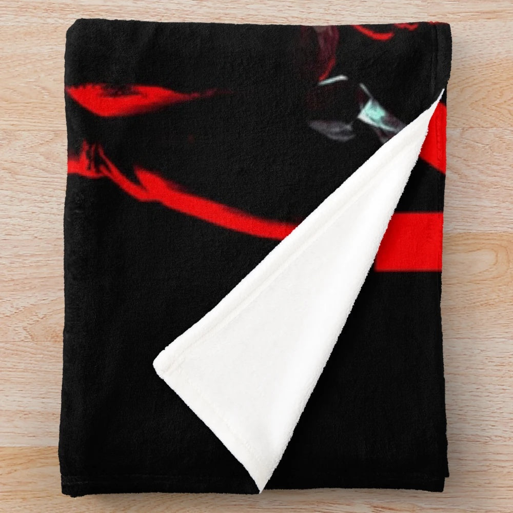 Soft and Cozy Red Plush Blanket