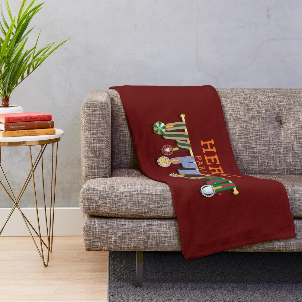 Plush blanket for cozy home decor