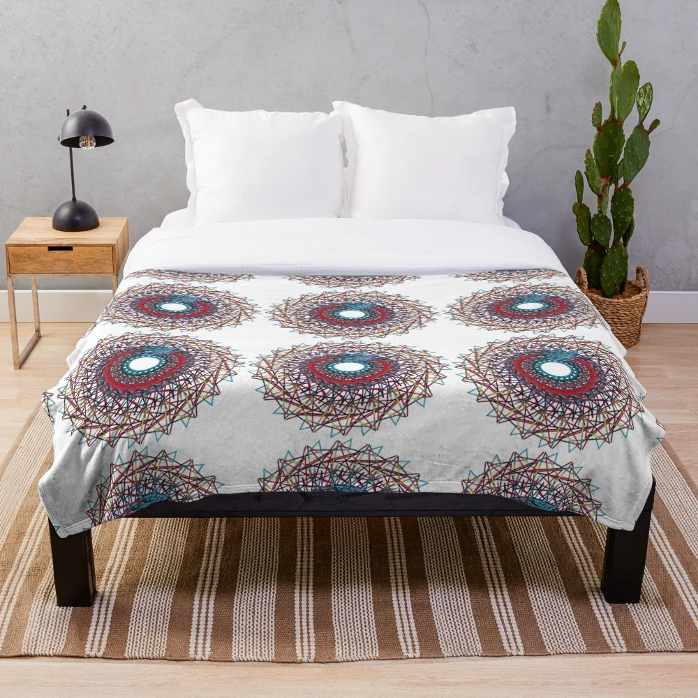 Soft and stylish plush designer blanket