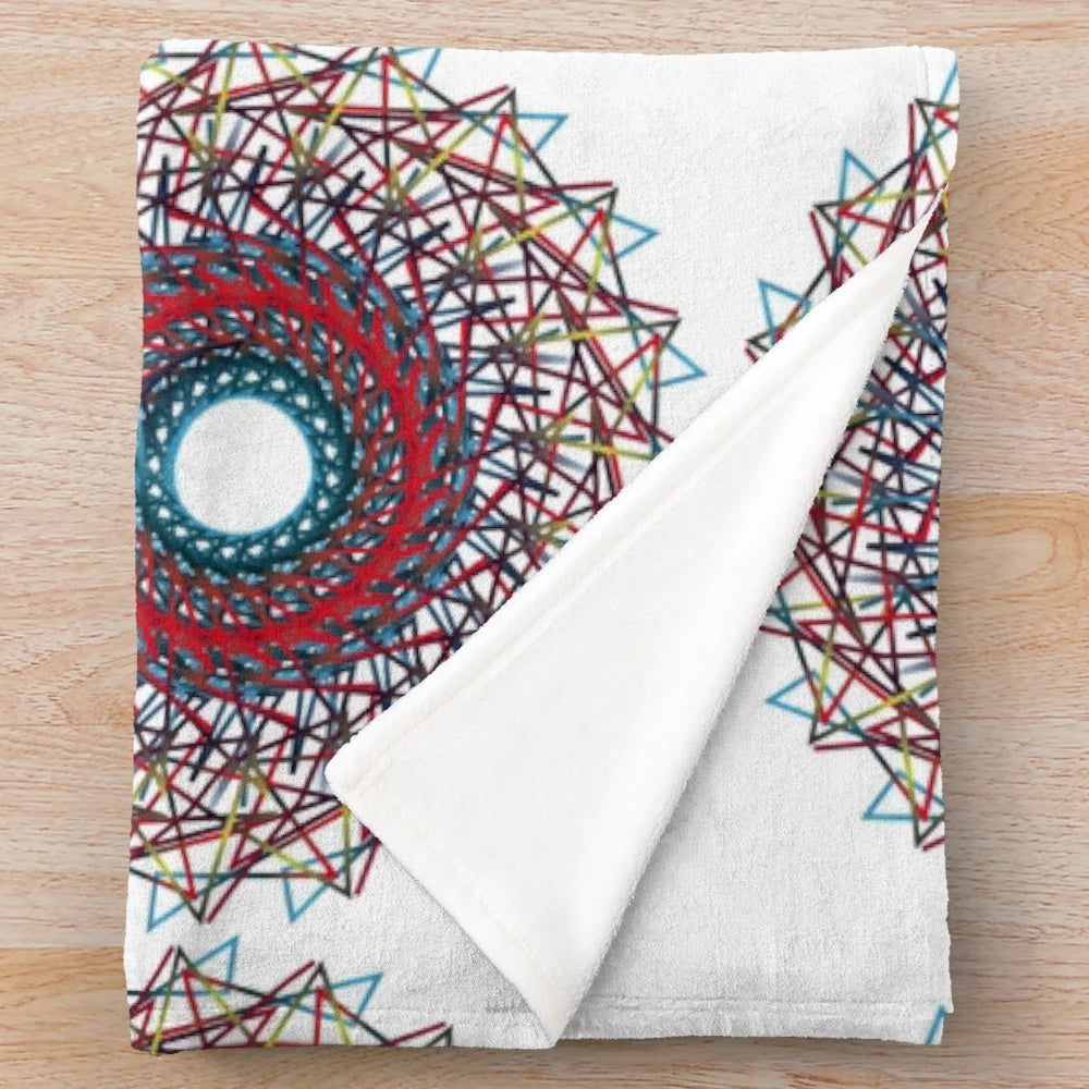 Soft and stylish plush designer blanket