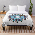 Soft and fluffy designer plush blanket