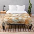 Poppies Floral Plush Blanket for a Cozy and Romantic Home