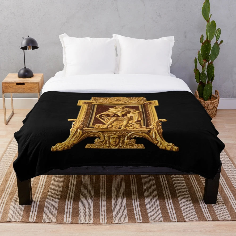 Luxurious premium plush blanket for a cozy and elegant living space