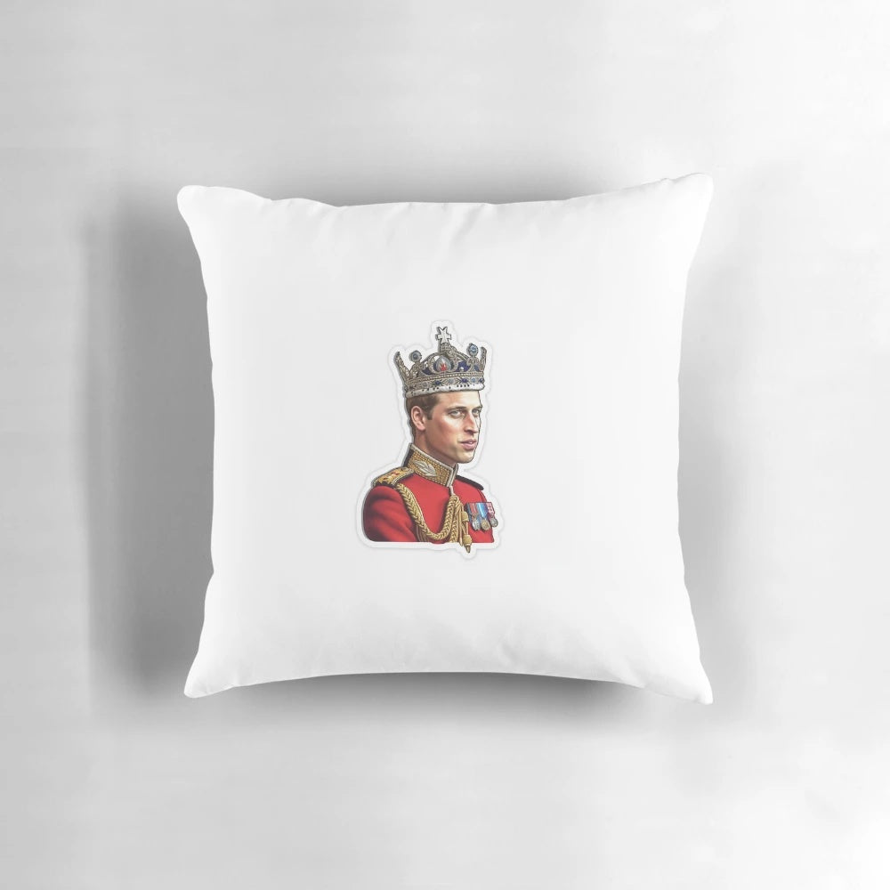 Prince William Pillow - Elegant Royal Home Decor