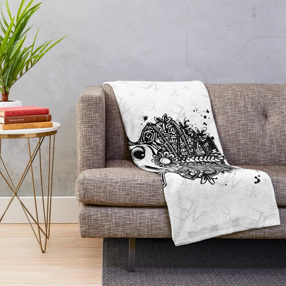 Queen Idia Inspired Soft and Cozy Plush Blanket