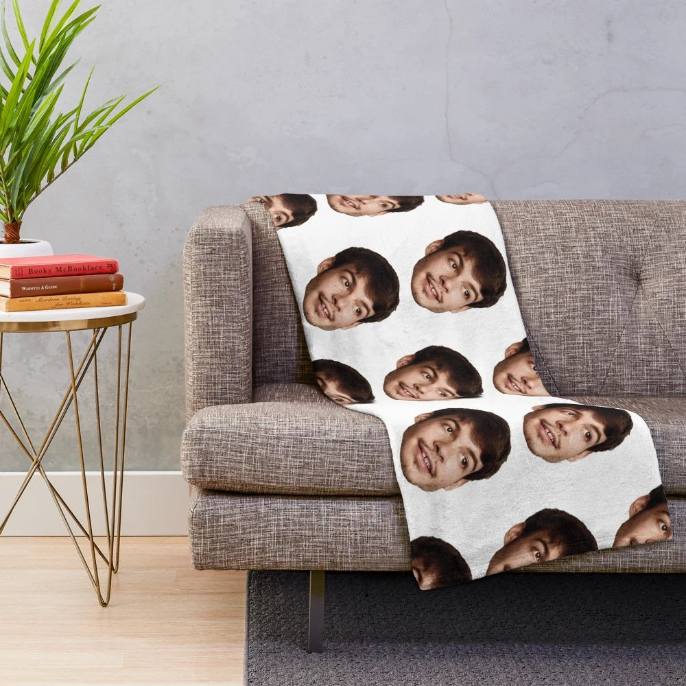Soft and cozy rex-inspired plush blanket for your home