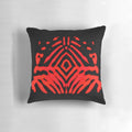 Ruby diamond-inspired plush pillow