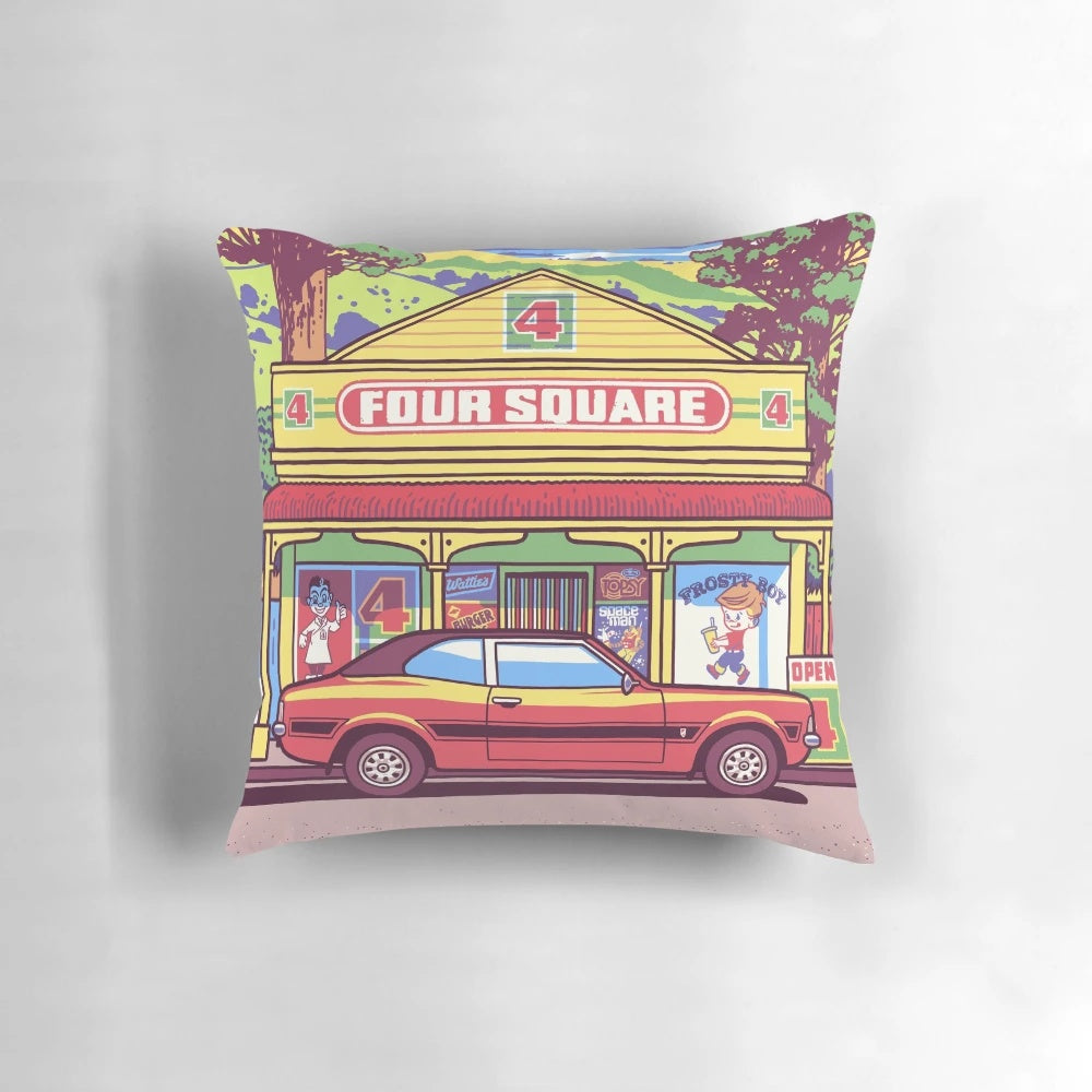 Beautifully designed Sunday pillow for a cozy and inviting bedroom atmosphere