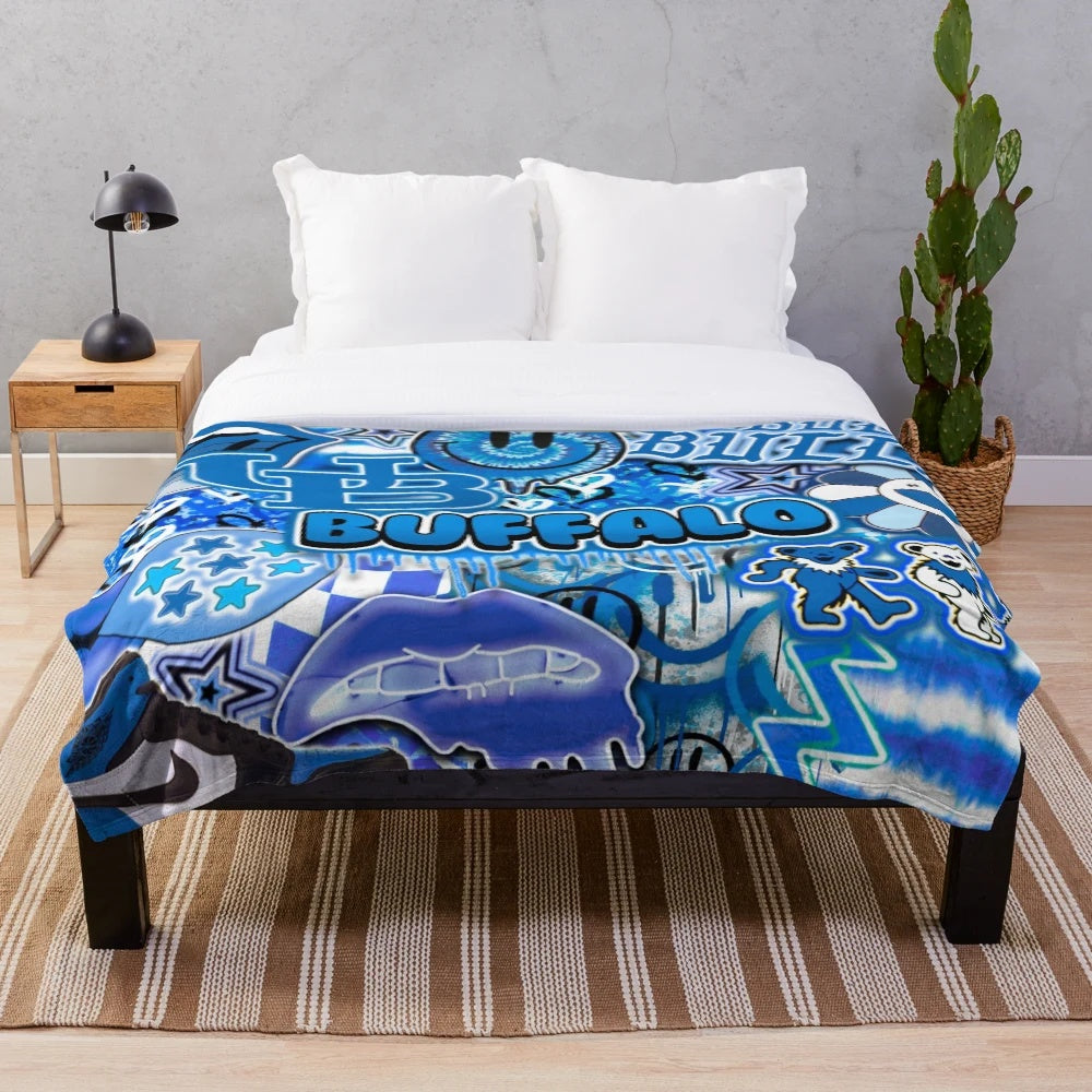 Soft and plush blanket for a cozy and comfortable experience